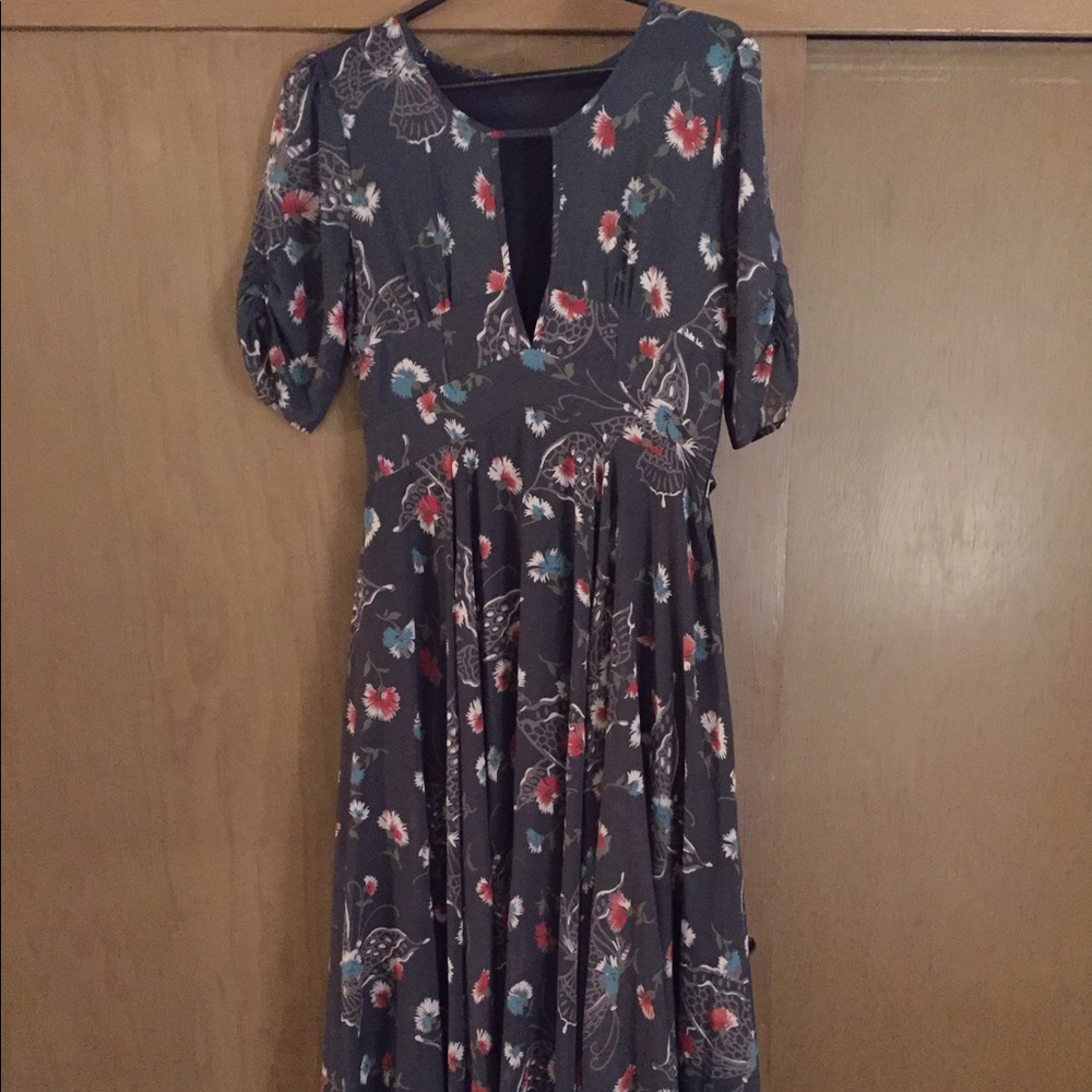 Free People Bonnie Midi Dress - Picture 6 of 8