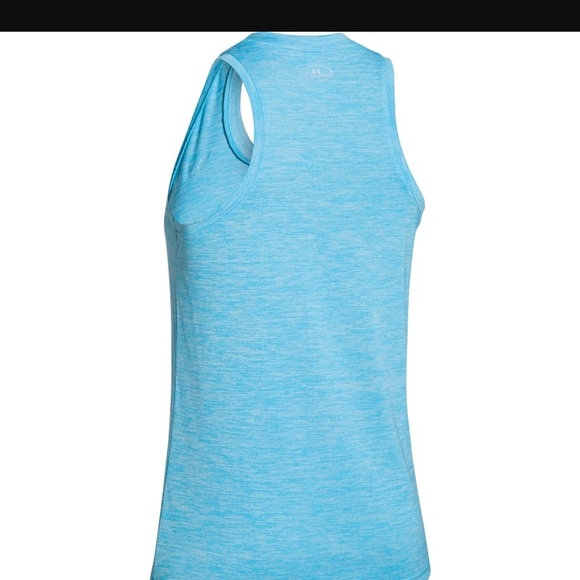 Under Armour Turquoise Workout Top Size Small - Picture 6 of 6