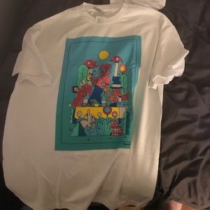 Lil Uzi Vert in wonderland t shirt