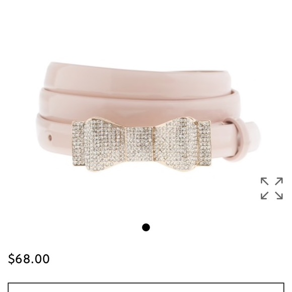 J. Crew Accessories - J. Crew Refined Crystal-Bow Buckle Belt