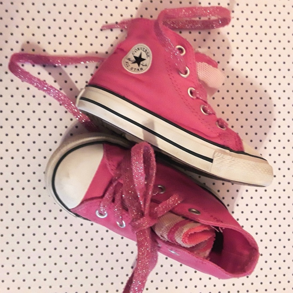 CONVERSE All Stars Girls Pink Size 6