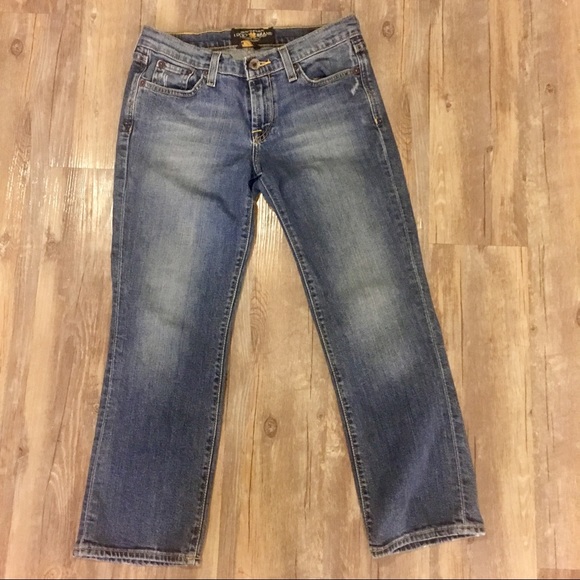 LUCKY BRAND SWEET N LOW CROP JEANS - Picture 2 of 3