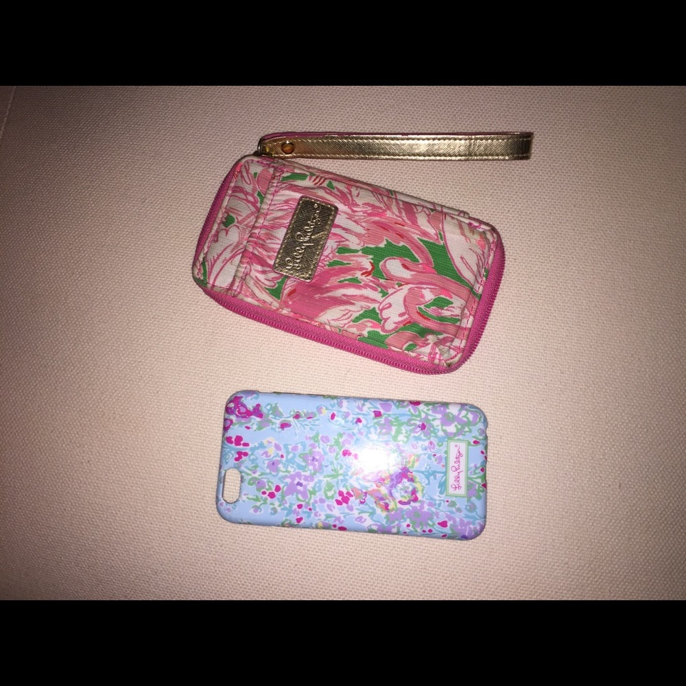 Lilly iPhone 6 case and wallet bundle