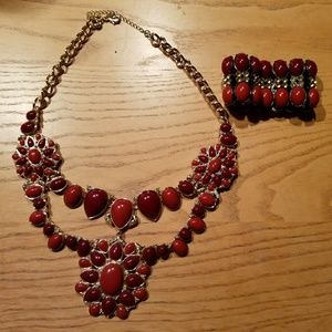 Necklace & Matching Bracelet