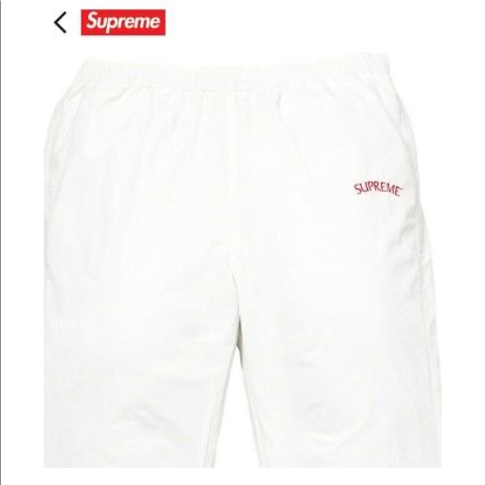 Brand New Authentic Supreme Arc Track Pant Large