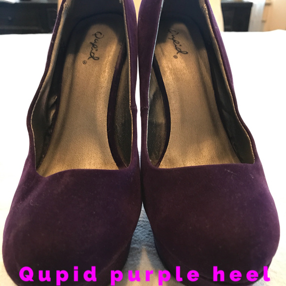 purple platform pump - Picture 4 of 4