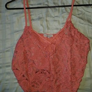 lace crop top