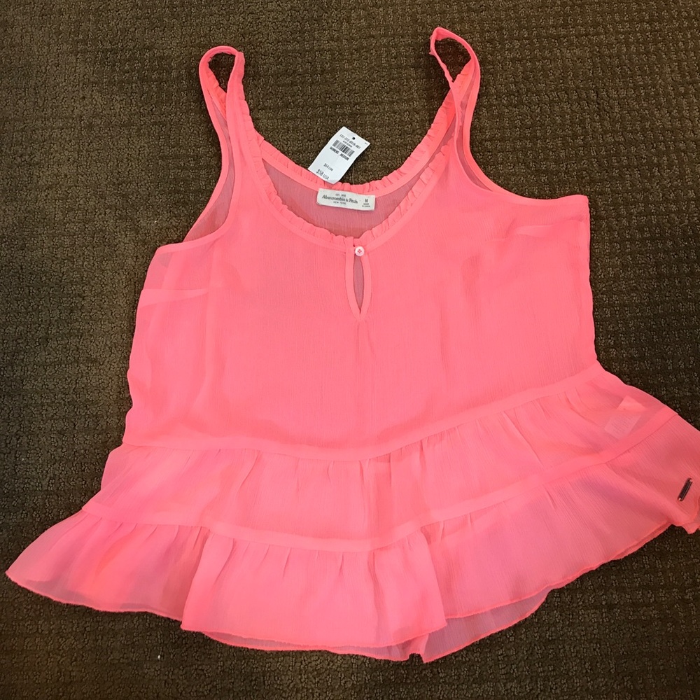 Beautiful coral colored tank