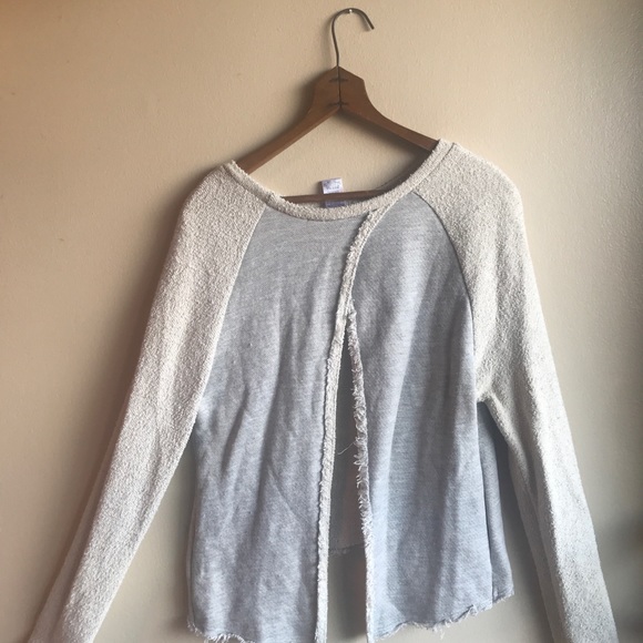 Mara Hoffman Grey Flyaway Sweater - Picture 3 of 5