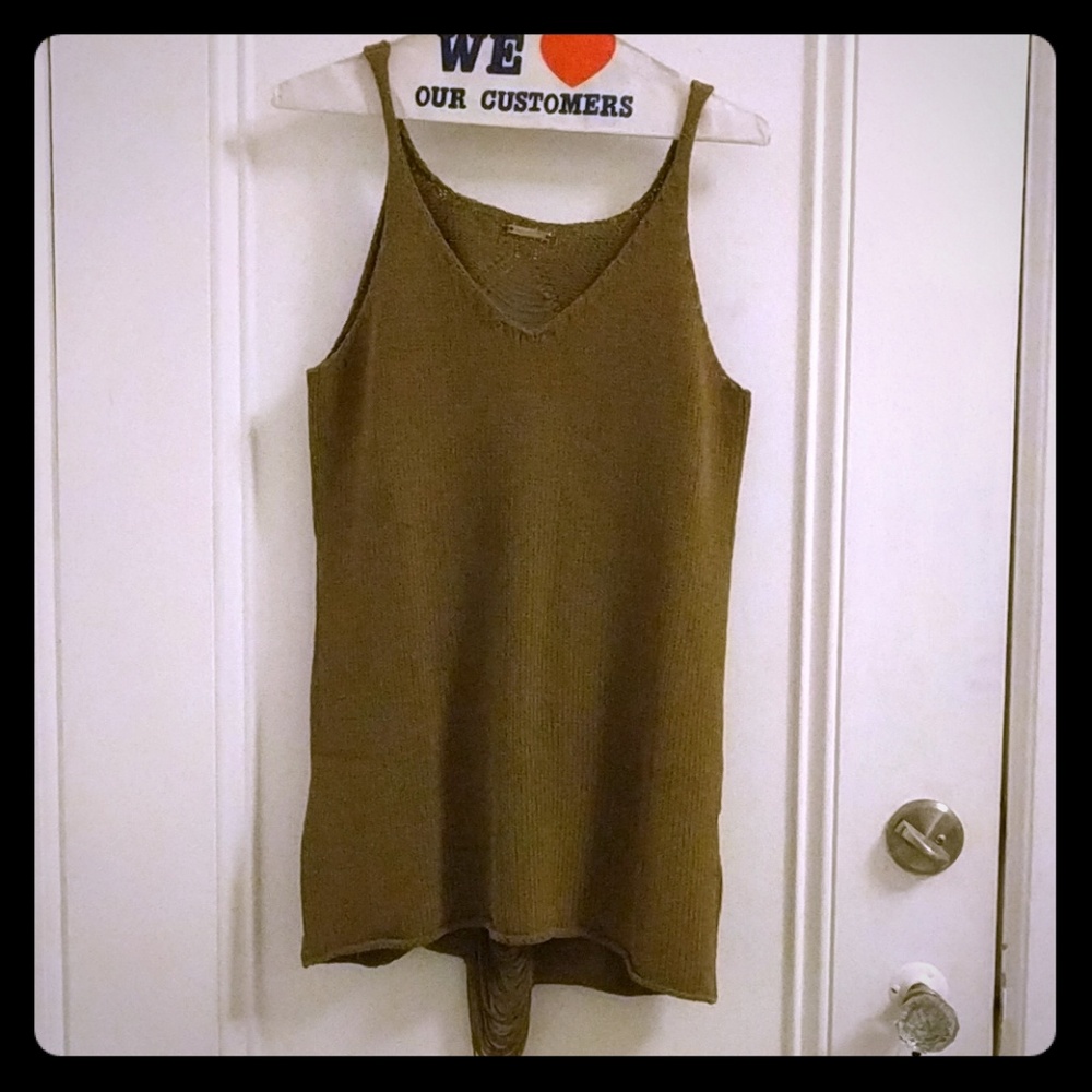 Rebecca minkoff XS woven tank top
