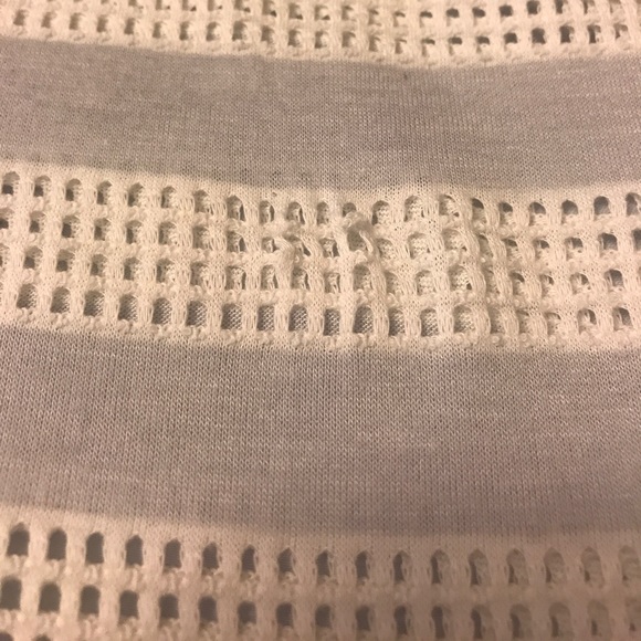 Converse One Star Stripe gray Vented Tee Shirt XL - Picture 4 of 6