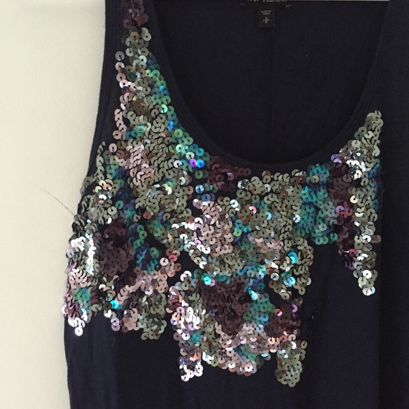 Sequin Racerback Tank Top - Picture 2 of 2