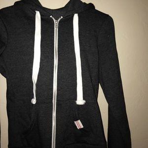 Grey Zip-Up Jacket