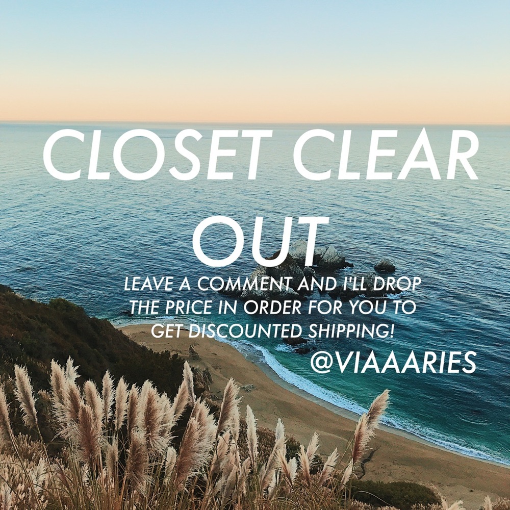 CLOSET CLEAR OUT 🥳⭐️