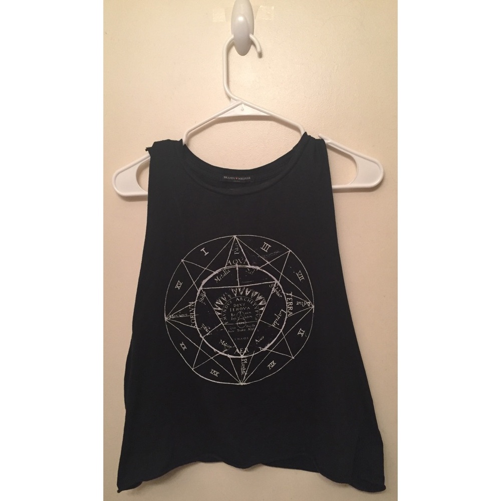 Graphic Brandy Melville Muscle Tee