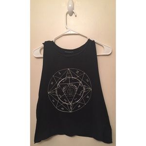Graphic Brandy Melville Muscle Tee