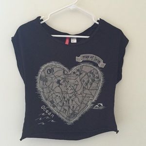 H&M DIY Crop Top