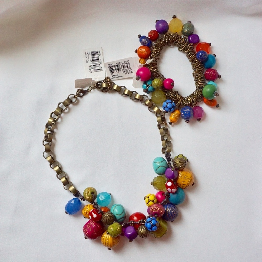 Necklace and Bracelet Set