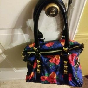 Betsy Johnson Skull and Roses Purse