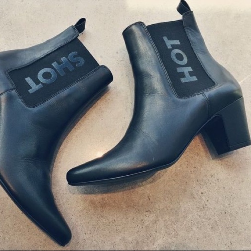 Black Chelsea Boot - Picture 2 of 8