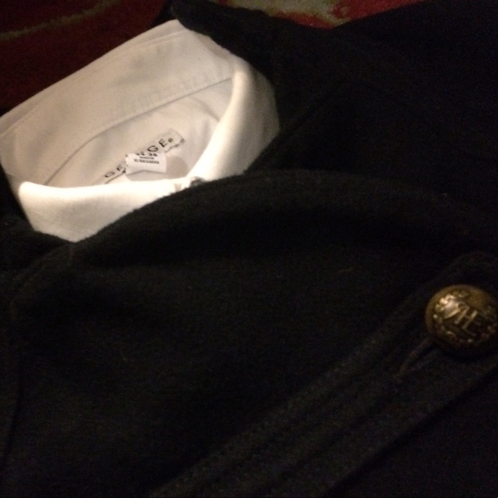 Sharp Military Style Wool Coat - image 4