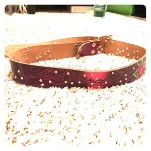 Ed Hardy Leather Belt