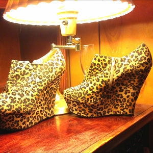 Size 11 Leopard Wedges