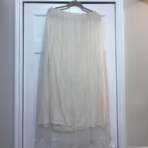Tulle Maxi Skirt