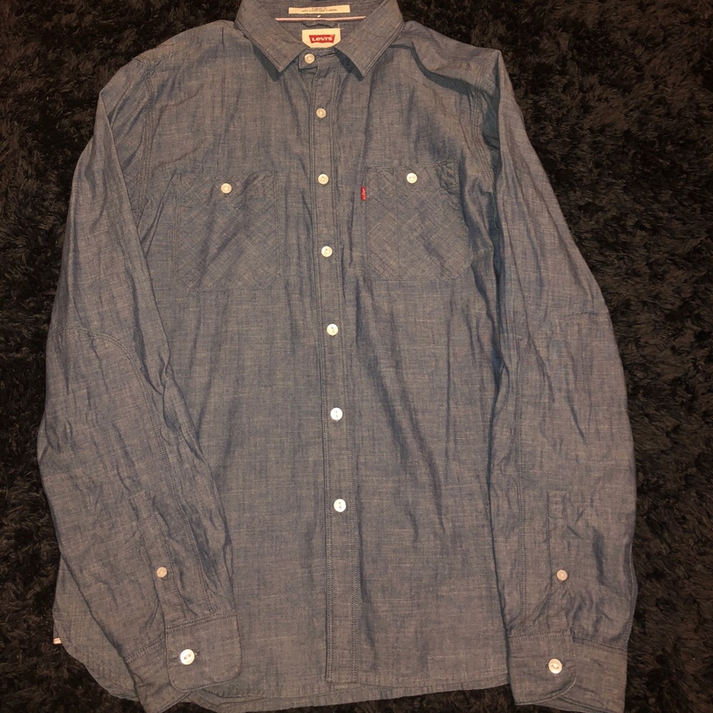 Levis denim button up!