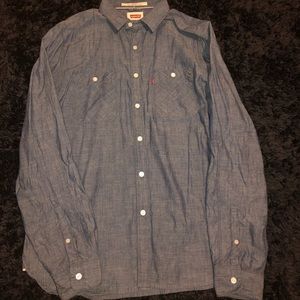 Levis denim button up!