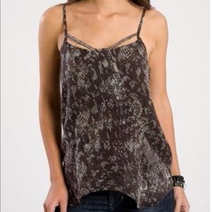 Guess Snake Print Strappy Cami