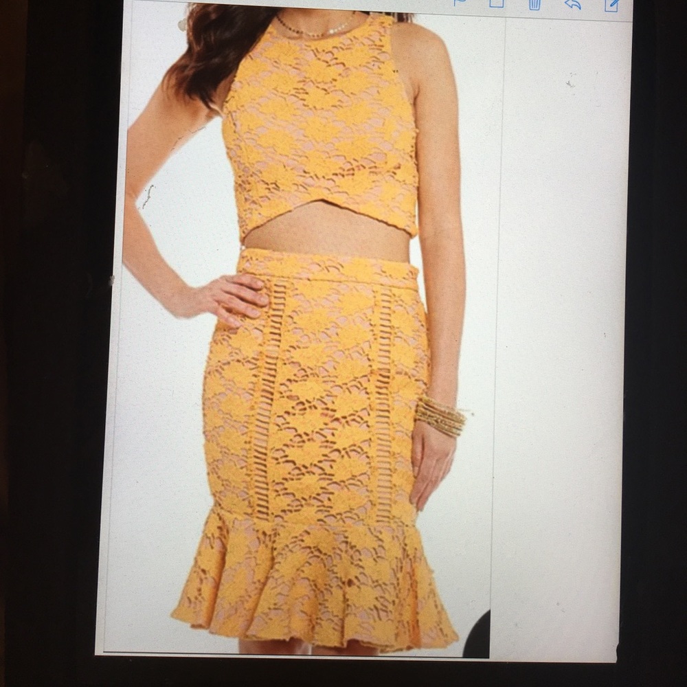 🍋Gianni Bini Lace Skirt🍋