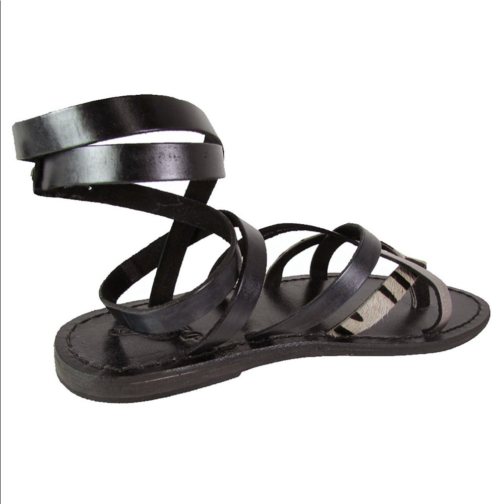 Freebird Leather Gladiator Boho Chic Sandal - Picture 6 of 7