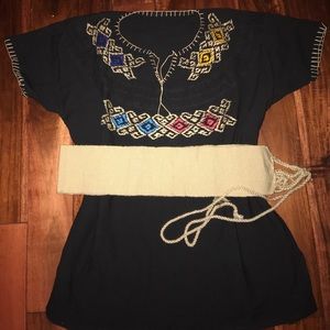 Mexican embroidered shirt