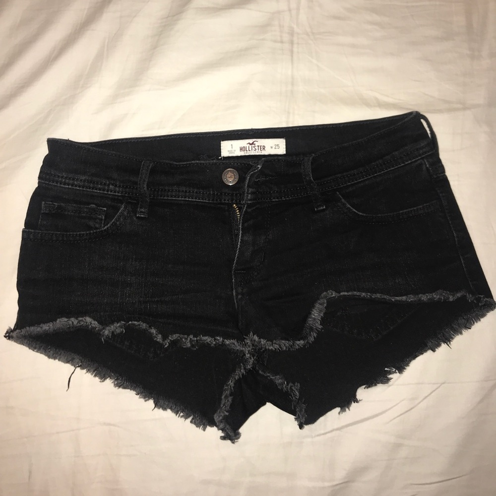 Hollister Black short shorts