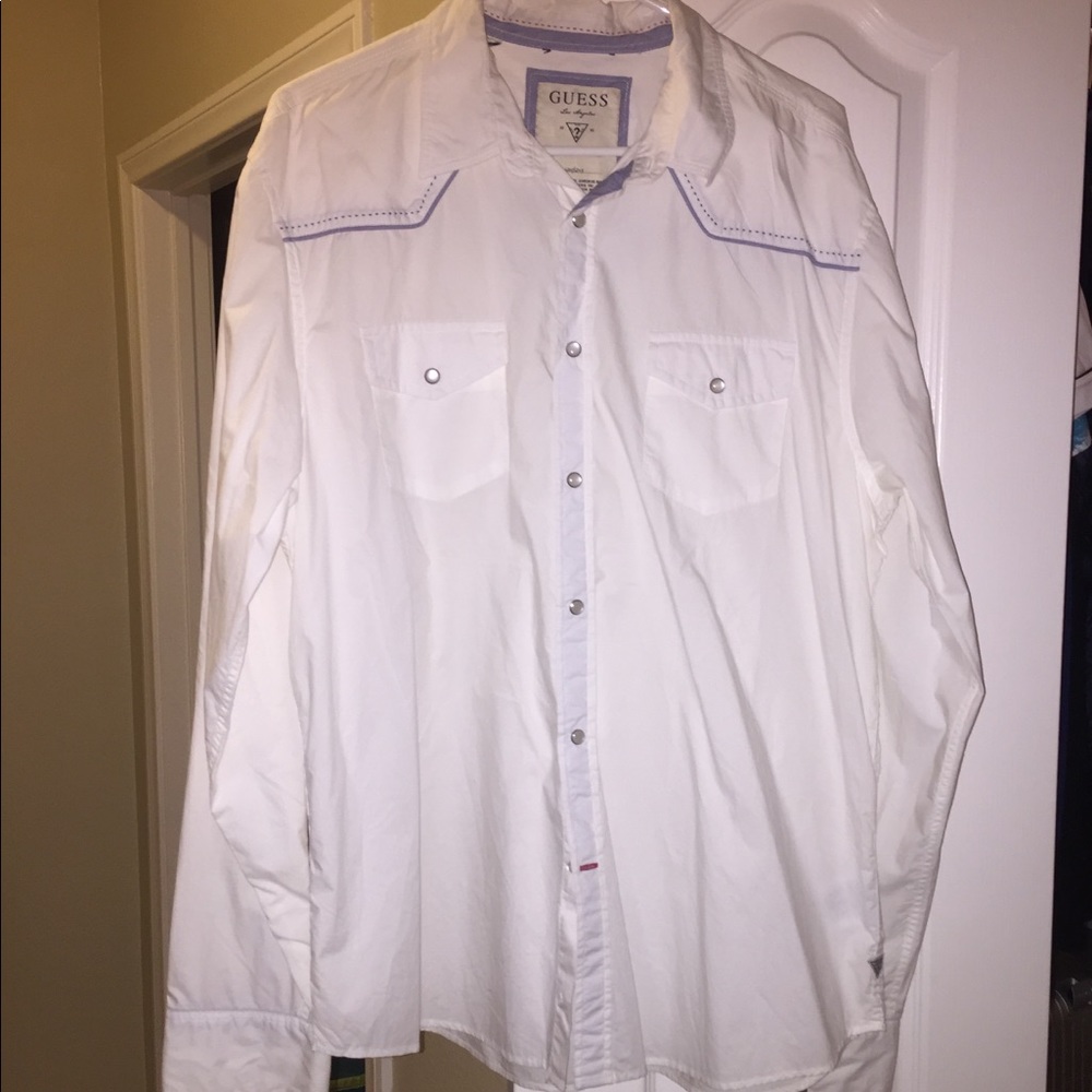 guess collared shirt