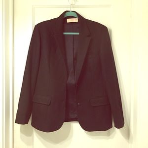 Black 100% virgin wool Pendleton blazer jacket