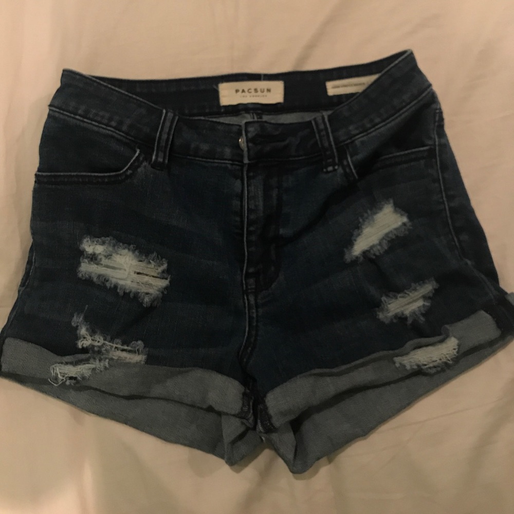NEW Pacsun denim short shorts