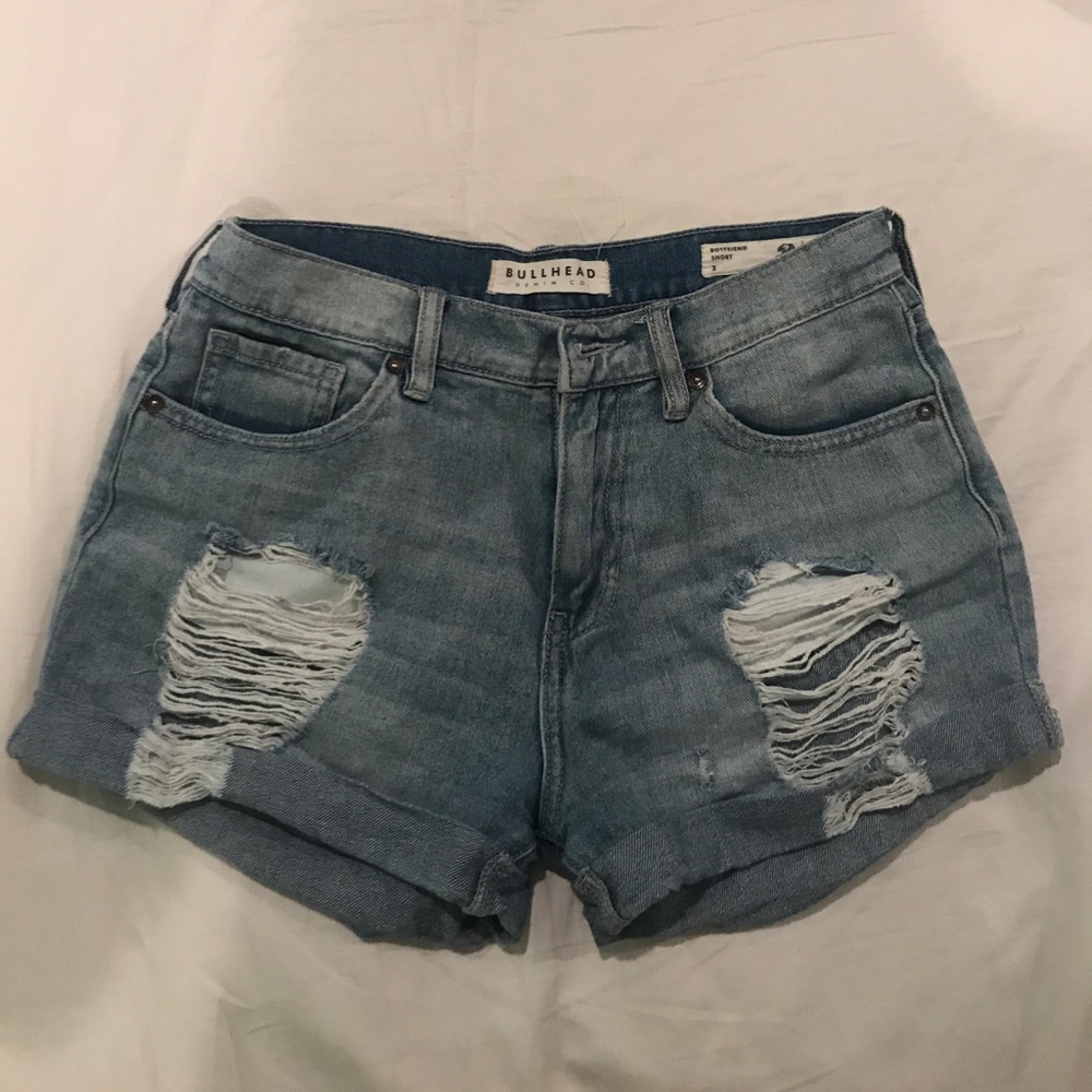 Pacsun Boyfriend Denim Short shorts.