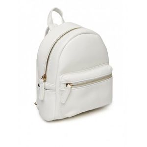 Mini white backpack