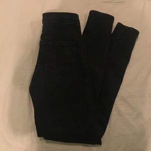 NEW Topshop black skinny jeans