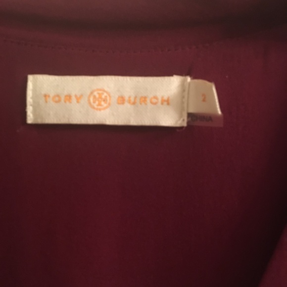 ❌ SOLD ❌ Tory Burch Pleated Silk Dress - Picture 6 of 6