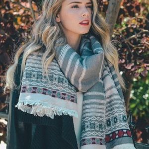 🆕OATMEAL GRAY Scarves