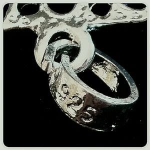 Jewelry - 3/$30 Stamped .925 Sterling Silver Blue Pendant Jewelry - 3/$30 Stamped .925 Sterling Silver Blue Pendant