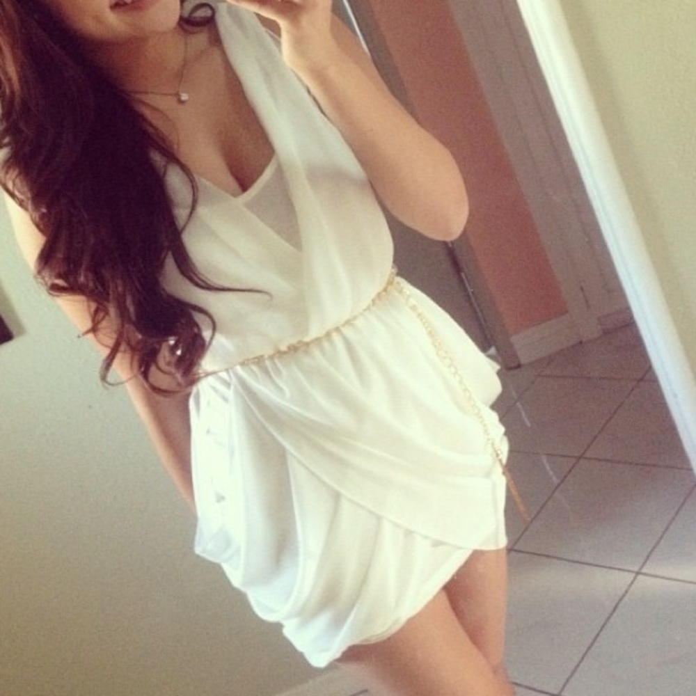White Athena dress