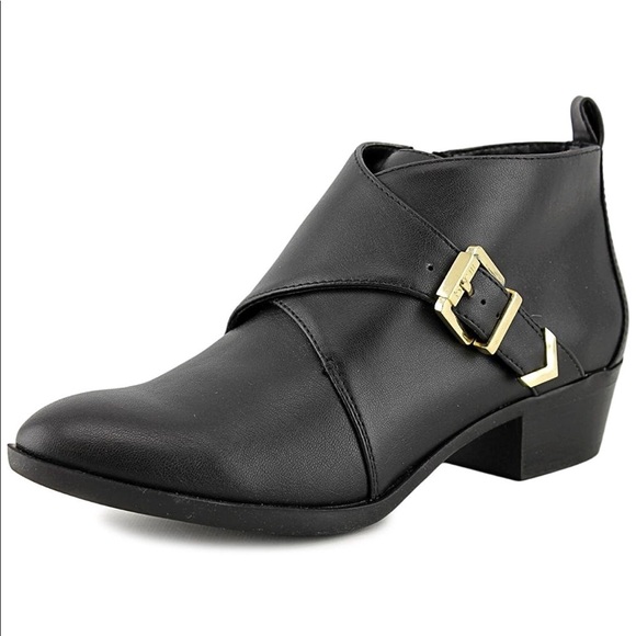 Pointed Toe Monk Buckle Boots - Picture 4 of 4