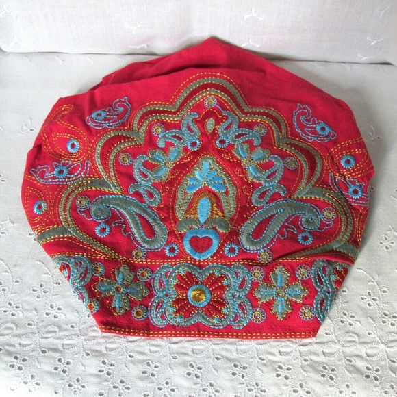 Last 1 Boho Gypsy Embroidered Hat - Picture 5 of 7