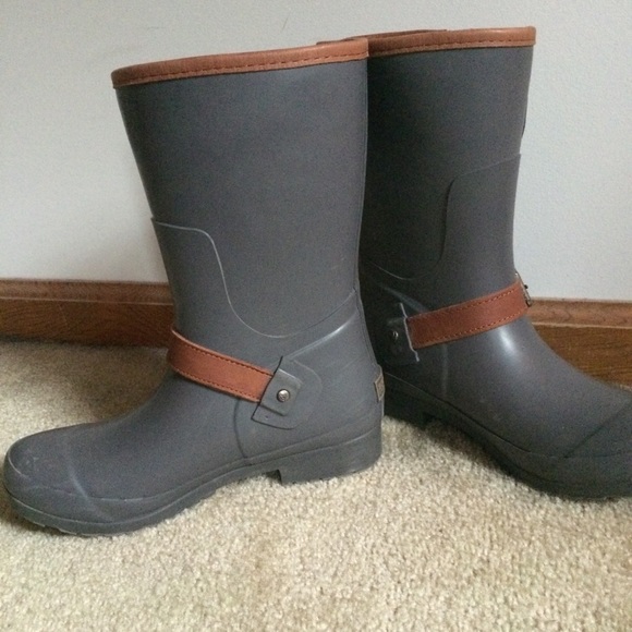 🔴Sperry Top-Sider Walker Fog Charcoal Rain Boots - Picture 5 of 8