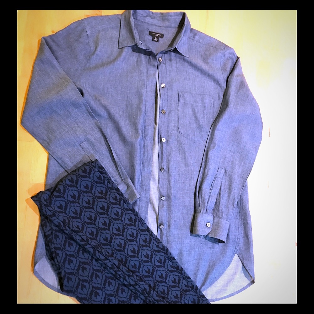 Ann Taylor SP tunic length blouse