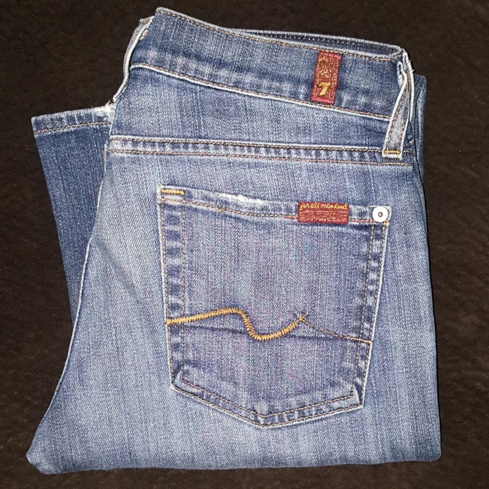 7 for all mankind jeans,  Size 27.